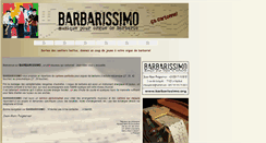 Desktop Screenshot of barbarissimo.org